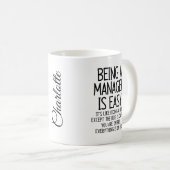 Manager Kaffeetasse (VorderseiteRechts)