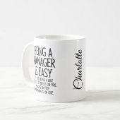 Manager Kaffeetasse (Vorderseite Links)