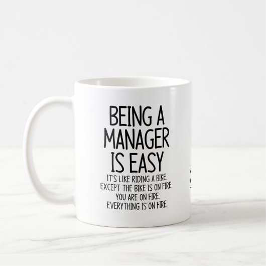 Manager Kaffeetasse (Links)
