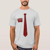 Manager-Krawatten-Shirt T-Shirt (Vorderseite)