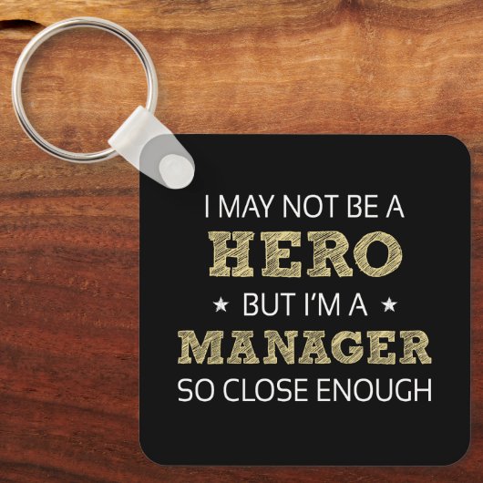 Manager Novelty Schlüsselanhänger (Vorderseite)