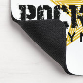 Manager-Rockstar bis zum Nacht Mousepad (Ecke)
