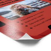 Managing Postpartum Depression Awareness Design Fotodruck (Ecke)