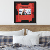 Managing Postpartum Depression Awareness Design Leinwanddruck (Insitu (Schlafzimmer))