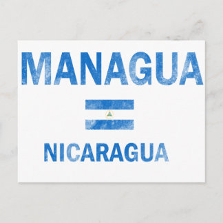 Managua Nicaragua Designs Postkarte