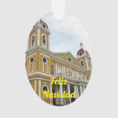 Managua, Nicaragua Panorama Weihnachtsschmuck Ornament (Vorderseite)