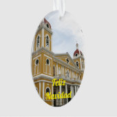 Managua, Nicaragua Panorama Weihnachtsschmuck Ornament (Vorderseite)