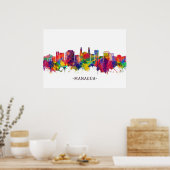 Managua Nicaragua Skyline Poster (Küche)