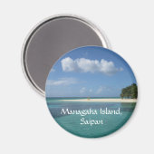 Manaha Island Magnet (Vorderseite/Rückseite)