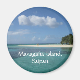 Manaha Island Magnet