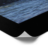 Manahawkin Waves Hitze Jetty Poster (Ecke)