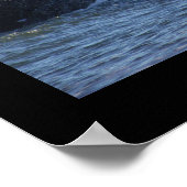 Manahawkin Waves Hitze Jetty Poster (Ecke)