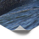 Manahawkin Waves Hitze Jetty Poster (Ecke)