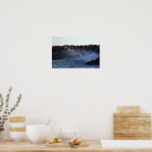Manahawkin Waves Hitze Jetty Poster (Küche)