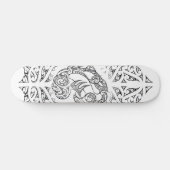 Manaia Moko Skateboard (Horizontal)