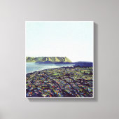 Manakau Heads Leinwanddruck (Vorderseite)