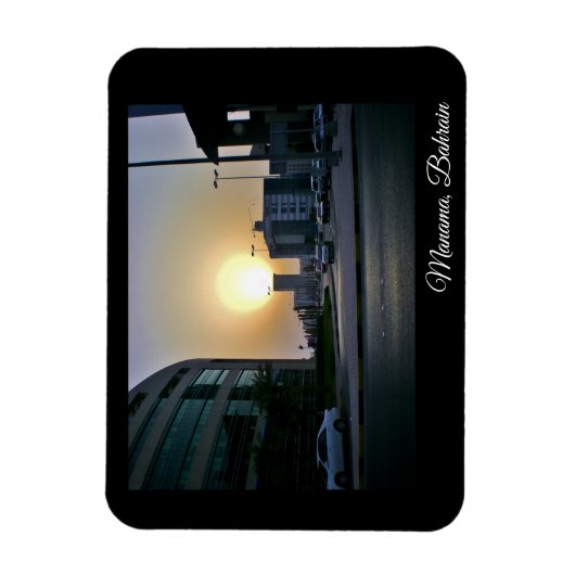 Manama, Bahrain Magnet (Vertikal)