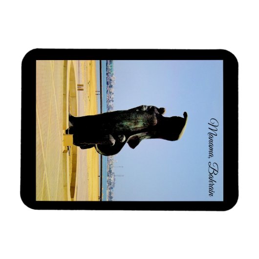 Manama, Bahrain Magnet (Horizontal)