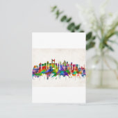 Manama Bahrain Skyline Feiertagspostkarte (Stehend Vorderseite)