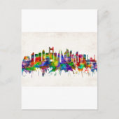 Manama Bahrain Skyline Feiertagspostkarte (Vorderseite)