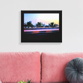 Manama Date Trees Leinwanddruck (Insitu (Wohnzimmer))