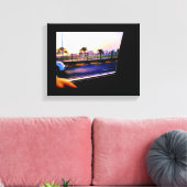 Manama Date Trees Leinwanddruck (Insitu (Wohnzimmer))