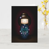 Manami Karte (Gelbe Blume)