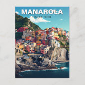 Manarola, Cinqua Terra Postkarte (Vorderseite)