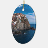 Manarola, cinque terre. Italien Keramikornament (Links)