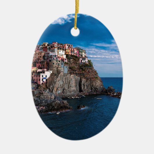 Manarola, cinque terre. Italien Keramikornament (Vorne)