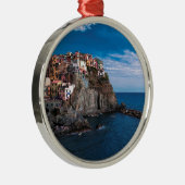 Manarola, cinque terre. Italien Ornament Aus Metall (Rechts)