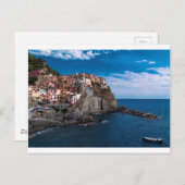 Manarola, Cinque Terre. Italien Postkarte (Vorne/Hinten)