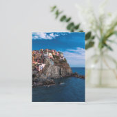 Manarola, Cinque Terre. Italien Postkarte (Stehend Vorderseite)