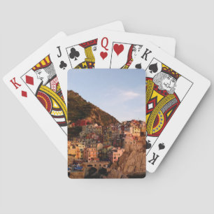 Manarola Cinque Terre, Italien Spielkarten
