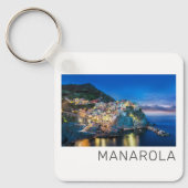 Manarola Cinque Terre La Spezia Italien Panorama Schlüsselanhänger (Vorderseite)
