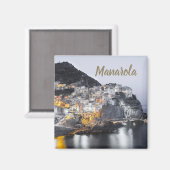 Manarola Cinque Terre Ligurien Italien Kunst, Dich Magnet (Vorderseite/Rückseite)