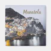 Manarola Cinque Terre Ligurien Italien Kunst, Dich Magnet (Vorne)