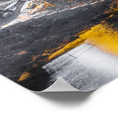 Manarola Cinque Terre Ligurien Italien Kunst, Dich Poster (Ecke)