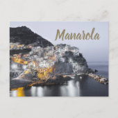 Manarola Cinque Terre Ligurien Italien Kunst, Dich Postkarte (Vorderseite)