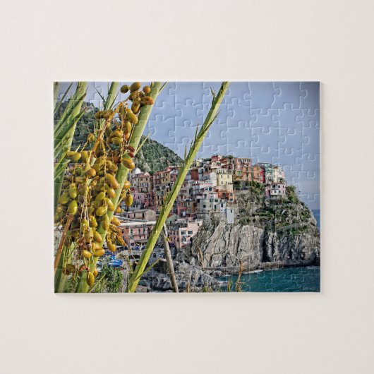 Manarola - Cinque Terre - Oliven - 8x10 - 110 Stk. Puzzle (Horizontal)