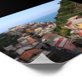 Manarola - Cinque Terre Poster (Ecke)