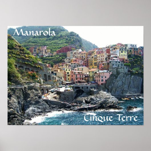 Manarola Cinque Terre Poster (Vorne)