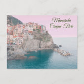 Manarola, Cinque Terre Postkarte (Vorderseite)