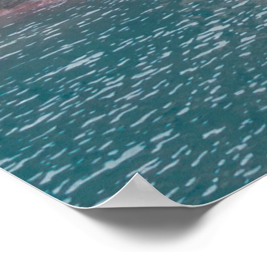 Manarola in Italy Poster (Ecke)