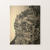 Manarola in Sepia Tones - 11x14 - 252 Stk. Puzzle (Vertikal)