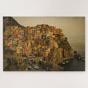 Manarola, Italien - Cinque Terre - 20x30 - 1014 St Puzzle