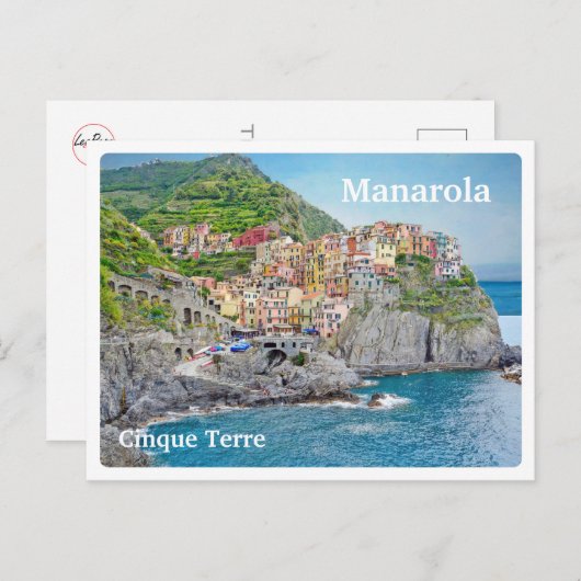MANAROLA - Italien - CINQUE TERRE - Ansichten - Postkarte (Vorne/Hinten)