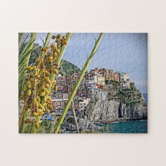 Manarola, Italien in der Ferne - Puzzle (Horizontal)