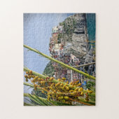 Manarola, Italien in der Ferne - Puzzle (Vertikal)