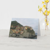 Manarola Italien Karte (Gelbe Blume)